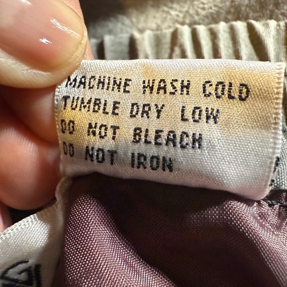 VANGRACK Men’s Swoosh Pants Hip Hop Nylon Windbreaker Green Size XL - Picture 7 of 9